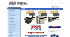 Desktop Screenshot of koidirect.nl